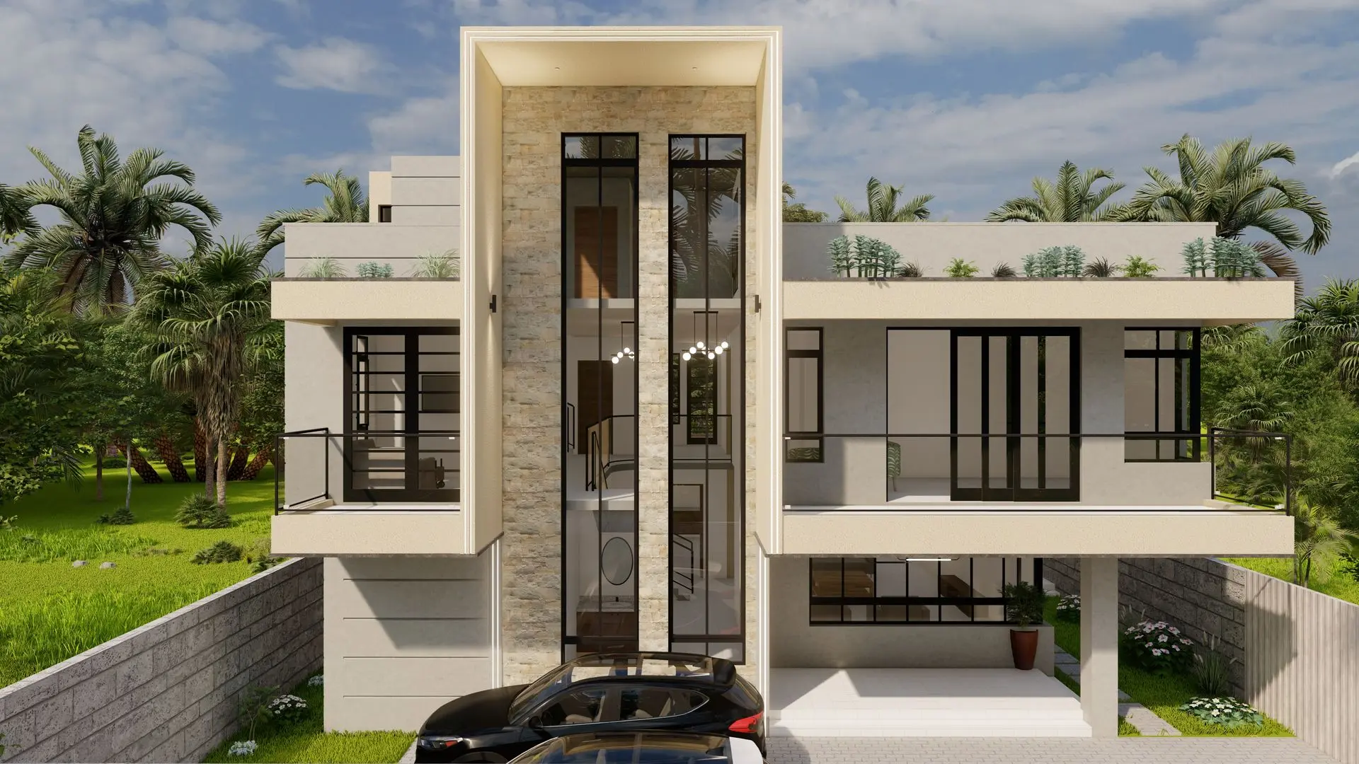HOUSE OF OVERHANGS: 5 BEDROOM MAISONETTE