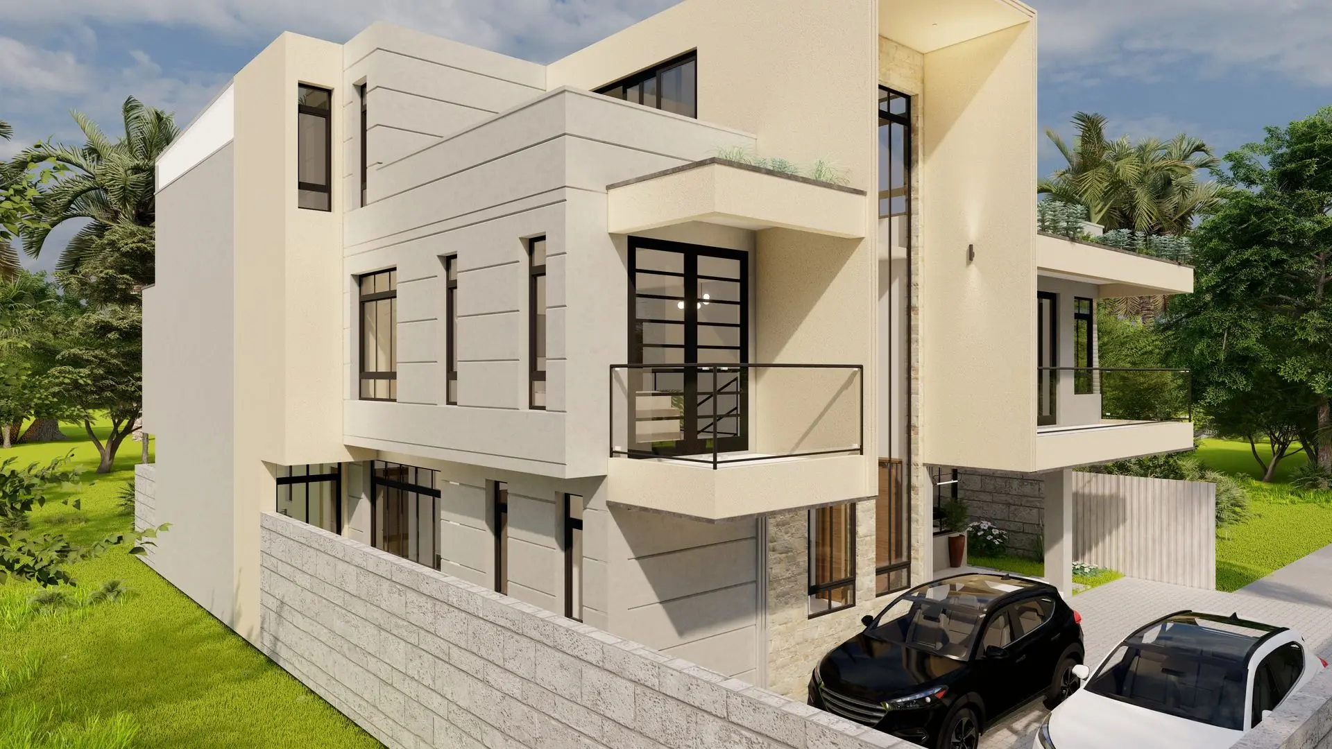 HOUSE OF OVERHANGS: 5 BEDROOM MAISONETTE