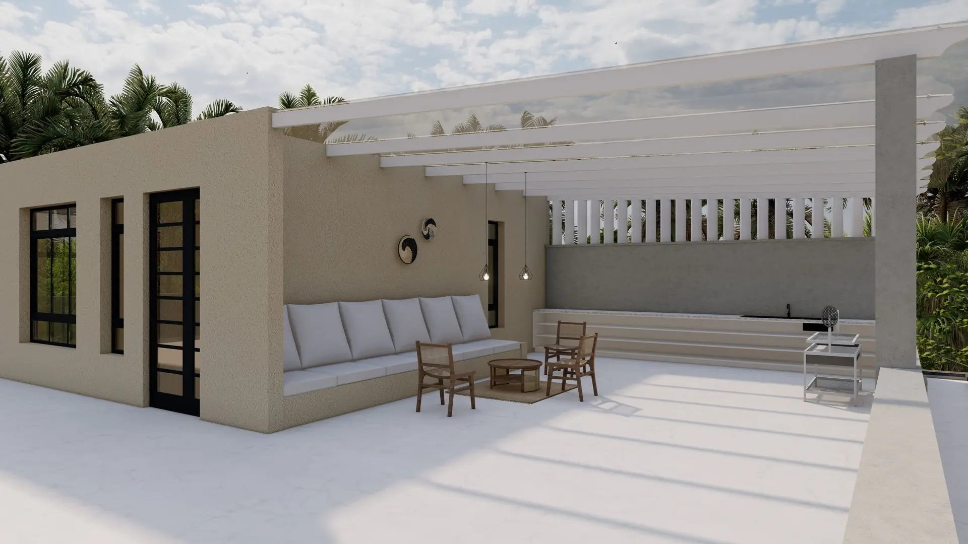 HOUSE OF OVERHANGS: 5 BEDROOM MAISONETTE