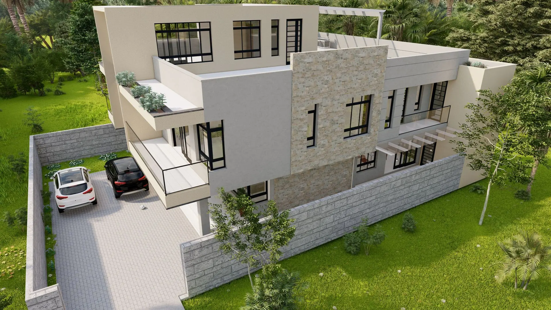HOUSE OF OVERHANGS: 5 BEDROOM MAISONETTE